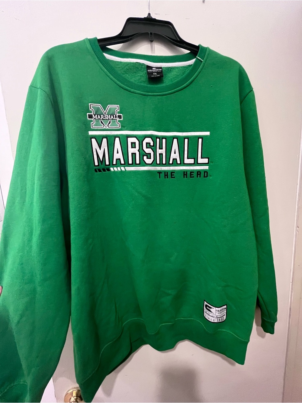 Marshall The Herd Green Crewneck Sweater